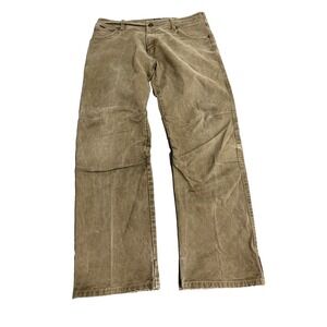 KUHL Rydr Mens Khaki Tan  Work Utility Pants Tag Size 38x34